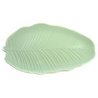 Блюдо Limited Edition LEAF GREEN GOLD/30x16.8 см/овальное (B010789) B010789 фото
