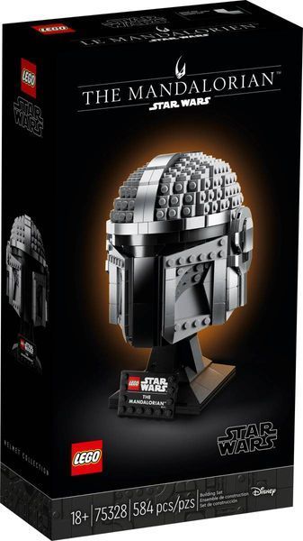 LEGO 75328 Star Wars Шлем Мандалорианца 75328 фото