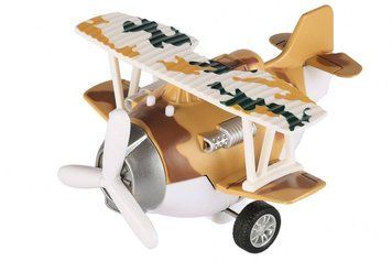 Самолет металлический инерционный Same Toy Aircraft коричневый (SY8016AUt-3) SY8016AUt-3 фото