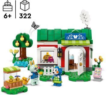 Конструктор LEGO Animal Crossing Магазин одежды, принадлежащий Able Sisters 77055 фото