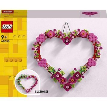 Конструктор LEGO Iconic Візерунок у вигляді серця 40638 фото