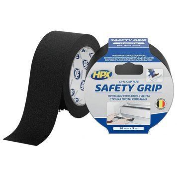 Стрічка самоклеюча проти ковзання HPX SB5005 SAFETY GRIP 50мм x 5м 99-00023234 фото