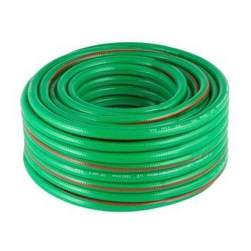 Шланг для води чотирьохшаровий 1/2", 30м, армований, PVC INTERTOOL GE-4105 GE-4105 фото