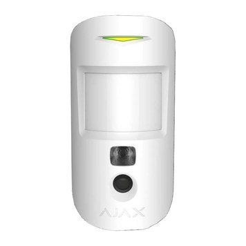 Беспроводной датчик движения Ajax MotionCam (PhOD) Jeweller (8EU) white (36489.120.WH) MotionCam (PhOD) Jeweller (8EU) white фото