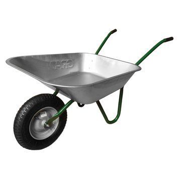 Тачка садовая одноколесная 65л 90кг колесо 14" (из 4-х ЧАСТЬ) GRAD (5055765) SG-5055765 фото