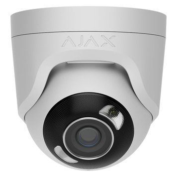 IP відеокамера Ajax TurretCam HL (8 Mp/2.8 mm) white 99-10027505 фото