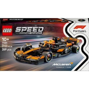 Конструктор Lego Speed ​​Champions Гоночний автомобіль McLaren F1 Team MCL38 77251 77251 фото