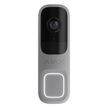 Відеодзвінок дверний Ajax Doorbell Grey (66393.125.GR1) 000053538 фото