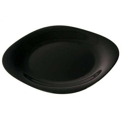 Тарелка обеденная Luminarc Carine Black квадратная 26 см (L9817_1) L9817 фото