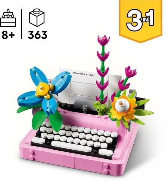LEGO 31169 Creator Друкарська машинка з квітами 31169 фото