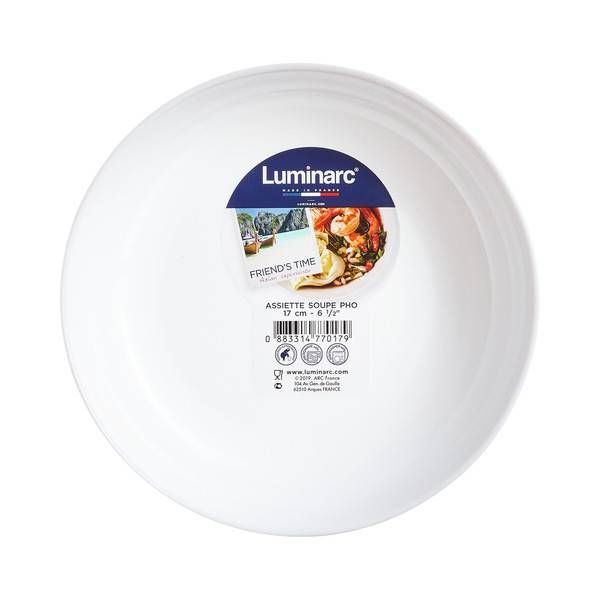 Блюдо LUMINARC FRIENDS TIME WHITE P6280 фото