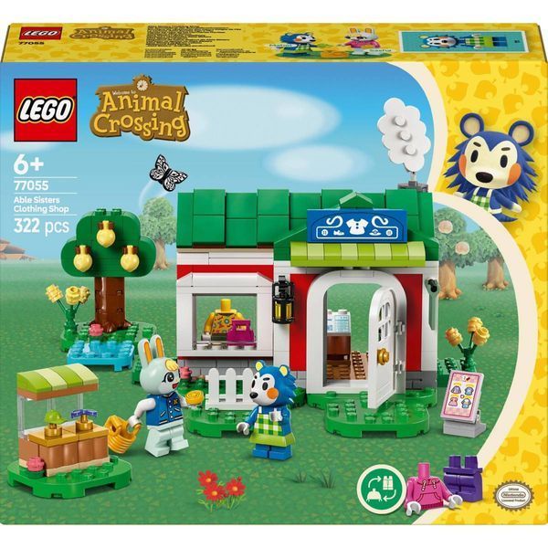 Конструктор LEGO Animal Crossing Магазин одежды, принадлежащий Able Sisters 77055 фото