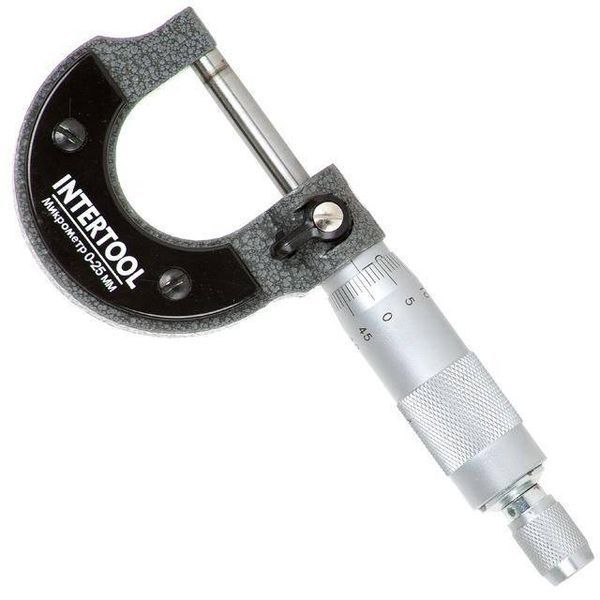 Микрометр 0-25 мм INTERTOOL MT-3041 MT-3041 фото