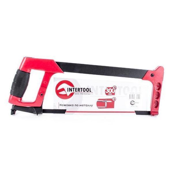 Ножівка по металу 300 мм, алюмінієва рукоятка INTERTOOL HT-3304 HT-3304 фото
