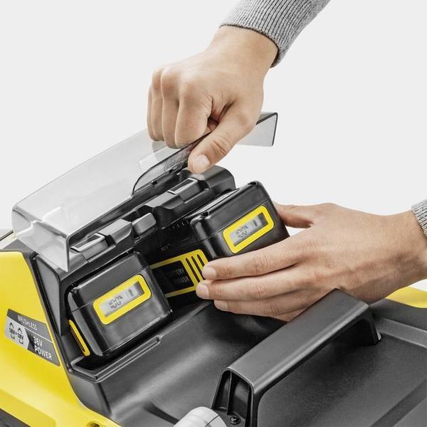 Газонокосилка аккумуляторная Karcher LMO 5-18 Dual + Аккумулятор + Зарядное устройство (1.445-430.0) 1.445-430.0 фото
