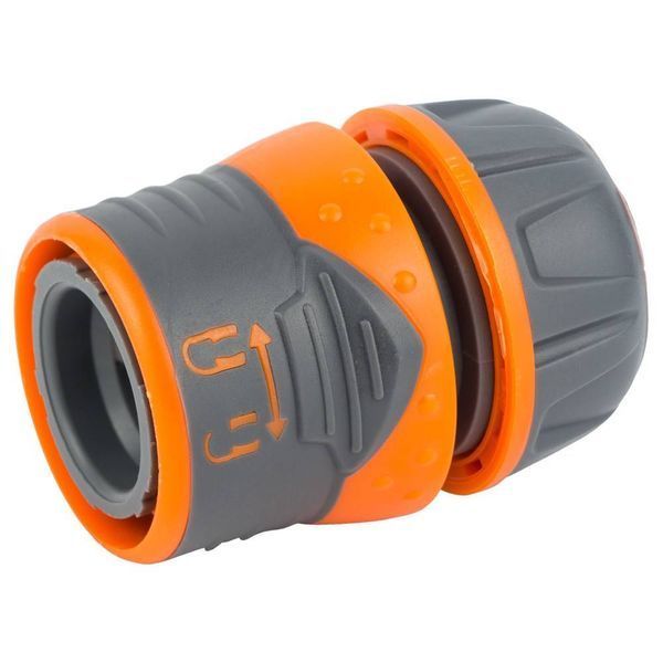 Коннектор 1/2" быстросъемный для шланга 1/2" с замком (ABS+TPR) FLORA (5015464) SG-5015464 фото