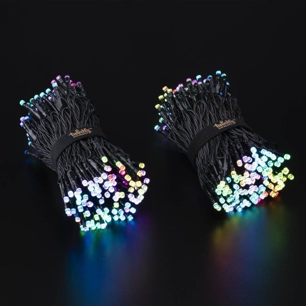 Smart LED Гірлянда Twinkly Strings RGB 400, Gen II, IP44, довжина 32м, кабель чорний TWS400STP-BEU фото