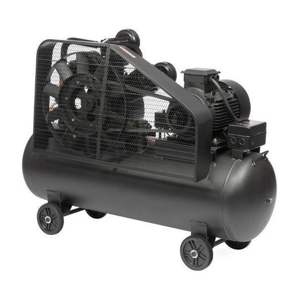 Компресор, 300 л, 11,0 кВт, 380 В, 10 атм, 1600 л/хв, 3 циліндри INTERTOOL PT-0050 PT-0050 фото