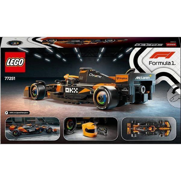 Конструктор Lego Speed ​​Champions Гоночный автомобиль McLaren F1 Team MCL38 77251 77251 фото