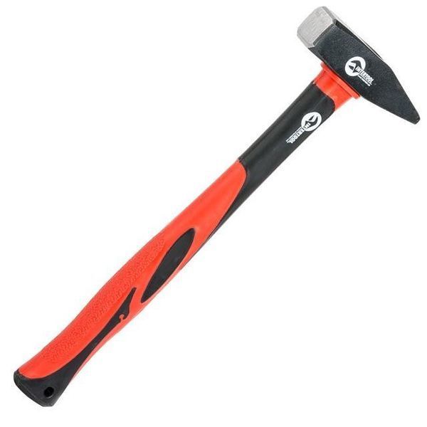 Молоток 500 г, ручка з фібергласу INTERTOOL HT-0205 HT-0205 фото