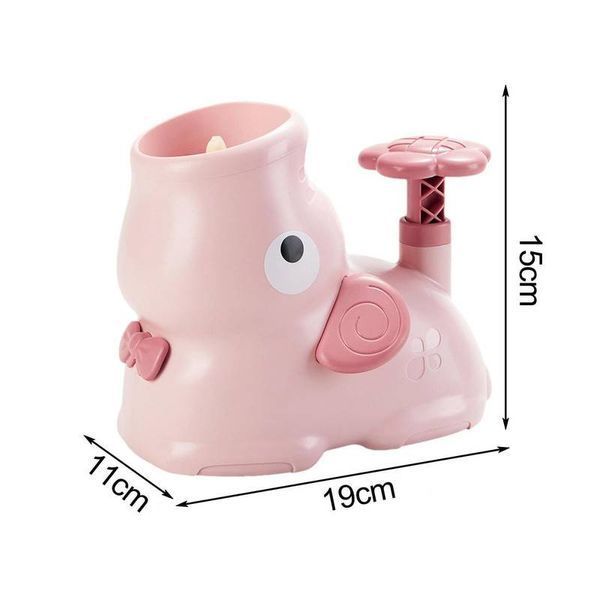 Детская Игрушка с летающими тарелками Beiens Слоник (206pink) розовый 7128 фото