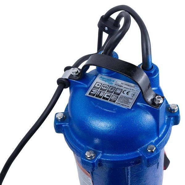 Насос канализационный 1.1 кВт Hmax 10м Qmax 250л/мин AQUATICA mid (773381) SG-773381 фото