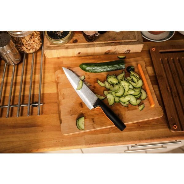 Ніж для шеф-кухаря великий Fiskars FF 20 см (1057534) 1057534 фото