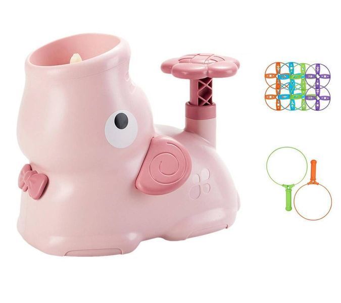 Детская Игрушка с летающими тарелками Beiens Слоник (206pink) розовый 7128 фото