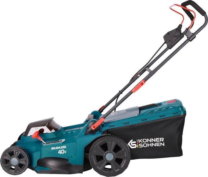 Газонокосарка акумуляторна Konner&Sohnen KS 43LM-40V 40В (без АКБ и ЗУ), (KS43LM-40V) KS43LM-40V фото