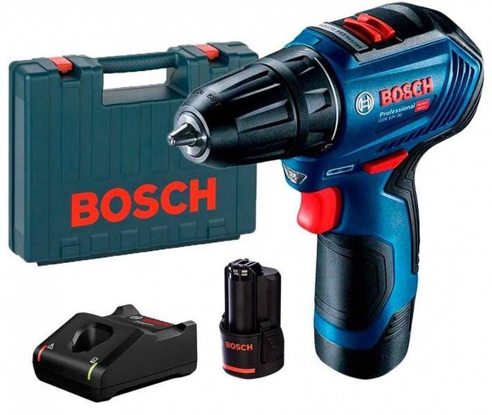 Шуруповерт-дрель Bosch Professional 12V-30 безщеточная (0.601.9G9.000) 0.601.9G9.000 фото