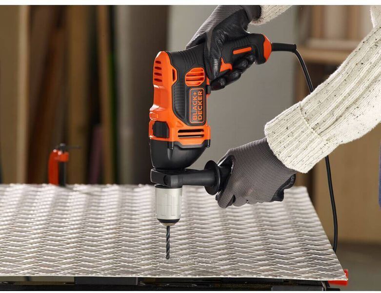 Дрель сетевая ударная BLACK+DECKER BEH850 BEH850 фото
