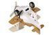 Самолет металлический инерционный Same Toy Aircraft коричневый (SY8016AUt-3) SY8016AUt-3 фото 3