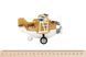 Самолет металлический инерционный Same Toy Aircraft коричневый (SY8016AUt-3) SY8016AUt-3 фото 2
