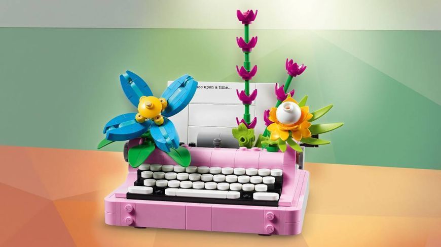 LEGO 31169 Creator Друкарська машинка з квітами 31169 фото