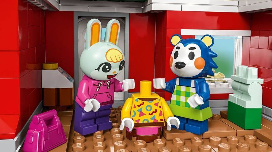 Конструктор LEGO Animal Crossing Магазин одежды, принадлежащий Able Sisters 77055 фото