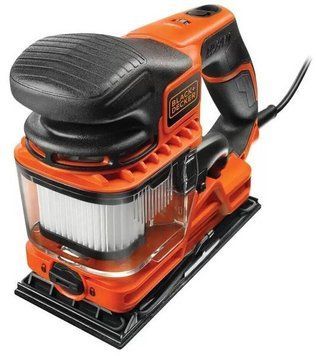 Вібраційна шліфмашина Black&Decker KA330E 270Вт, 115x230мм. KA330E фото