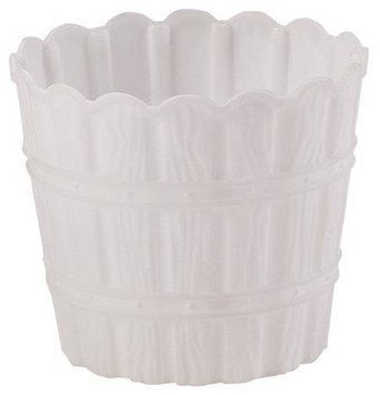 Цветочный горшок VIOLET HOUSE 1054 BAMBOO WHITE д/цветов с дренажом 1.2 л. (1054 BAMBOO WHITE 1.2 л.) 1054 BAMBOO WHITE 1.2 л. фото