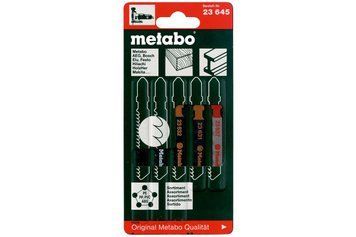 Полотно пилочное для электролобзика Metabo, по дереву и металлу, набор 5шт 623645000 фото