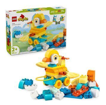 Конструктор LEGO DUPLO Town Тварини на колесах 3в1 10448- фото