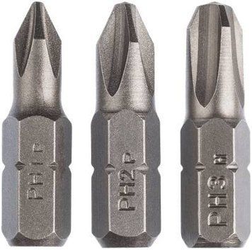 Набор бит Bosch PH1, PH2, PH3, 25мм (2.609.255.964) 2.609.255.964 фото