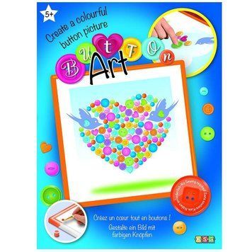 Набір для творчості Sequin Art BUTTON Heart (SA1527) SA1527 фото