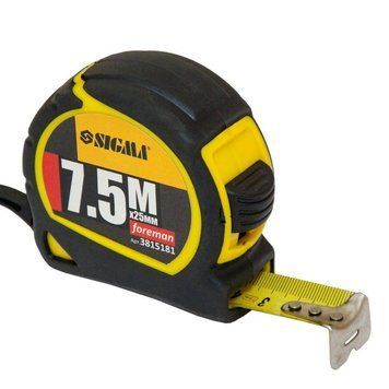 Рулетка Foreman 7.5м&times;25мм SIGMA (3815181) SG-3815181 фото