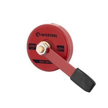 Контакт магнітний з рукояткою &Oslash;80 мм 500 А INTERTOOL MW-0010 MW-0010 фото