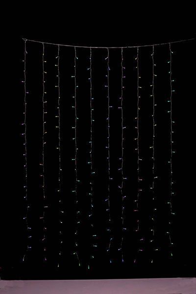 Smart LED Гирлянда Twinkly Curtain RGBW 210, Gen II, IP44, 1.45м*2.1м, прозрачный кабель TWW210SPP-TEU фото