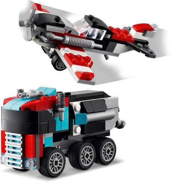 LEGO Creator Бортовой грузовик с вертолетом 31146 31146 фото