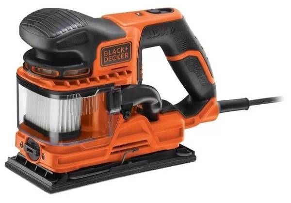 Вибрационная шлифмашина Black&Decker KA330E 270Вт, 115x230мм. KA330E фото
