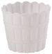 Цветочный горшок VIOLET HOUSE 1054 BAMBOO WHITE д/цветов с дренажом 1.2 л. (1054 BAMBOO WHITE 1.2 л.) 1054 BAMBOO WHITE 1.2 л. фото 1