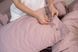 КПБ 1,5сп Ardesto Mix&Match, пододеяльник 160х220см, простыня 180х240см, наволочки (2) 50х70см, 100% хлопок, сатин, пудра ART1622SP фото 9
