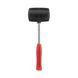 Киянка гумова 900г.90 мм,чорна гума,металева ручка INTERTOOL HT-0233 HT-0233 фото 1
