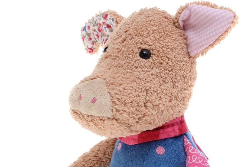 М'яка іграшка sigikid Patchwork Sweety Свинка 31 см (38708SK) 38708SK фото